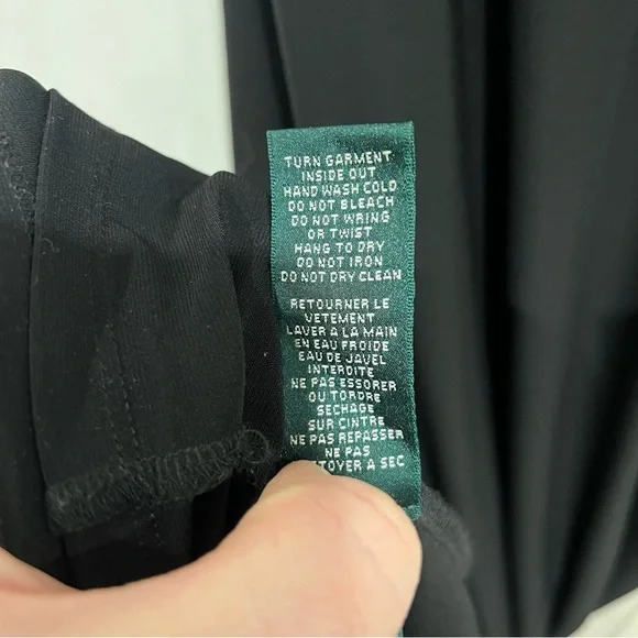 LAUREN RALPH LAUREN EVENING Sequin Bodice Ruched Maxi Gown Womens Size 10 - Picture 11 of 11